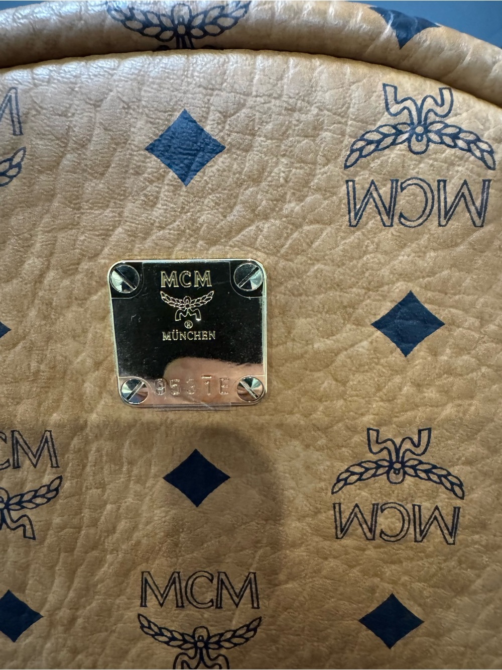 MCM Monogram Backpack - Picture 8 of 8